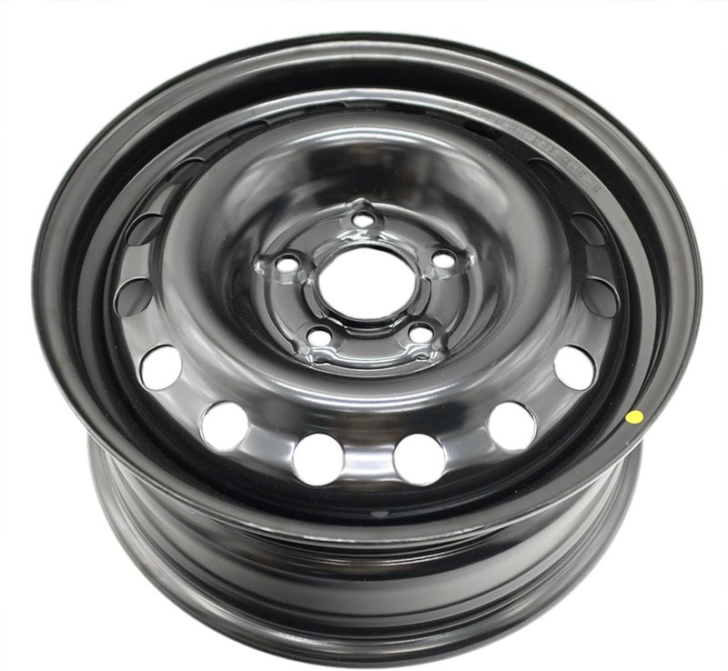 Velospinner New Single 16" 16x6.5 Inch Steel Wheel for 2013–2019 Nissan Sentra | OEM Design Replacement Rim | BLACK Finish | Direct Fit - OE Stock Specs | 62599 - Image 4